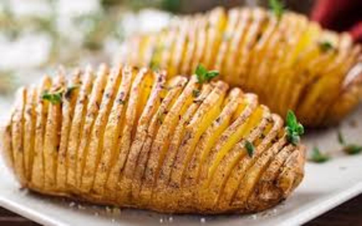 Batata Hasselback