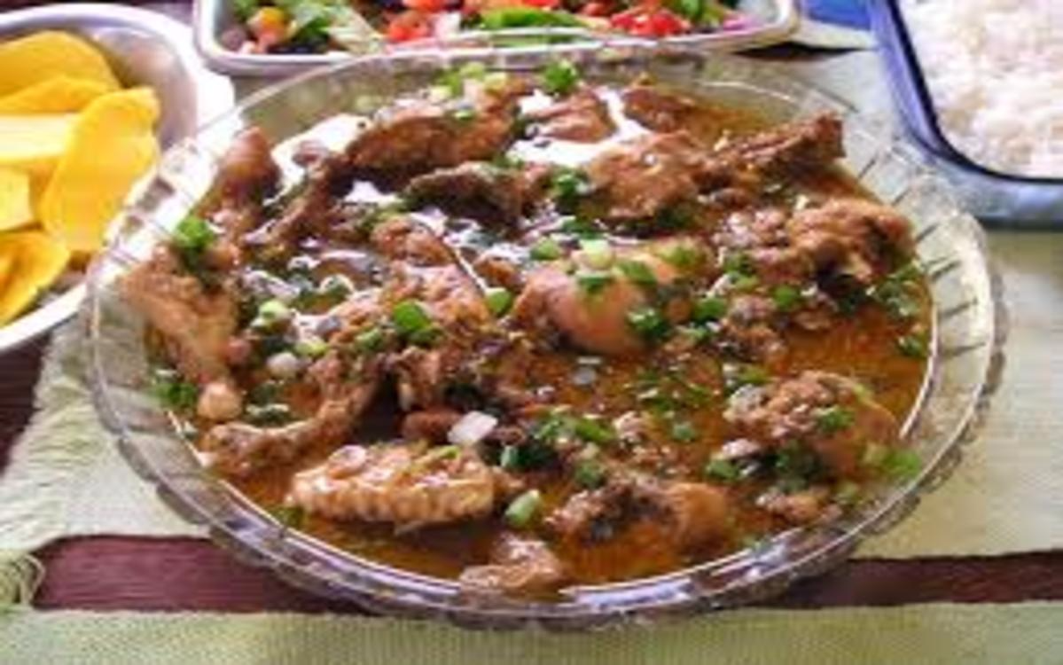 Frango a molho pardo