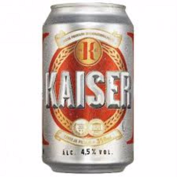cerveja kaiser lata